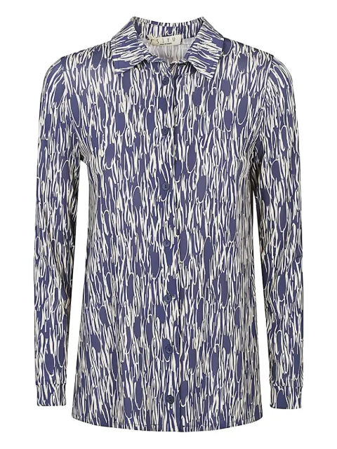 Siyu abstract-print shirt