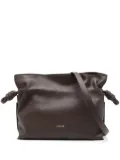 LOEWE Flamenco leather clutch bag - Brown