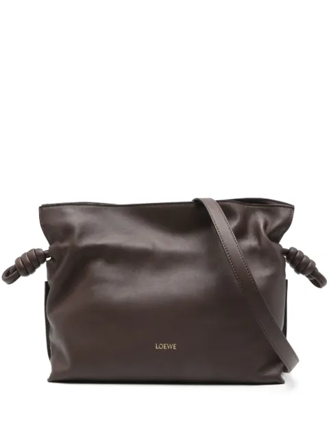 LOEWE Flamenco leather clutch bag