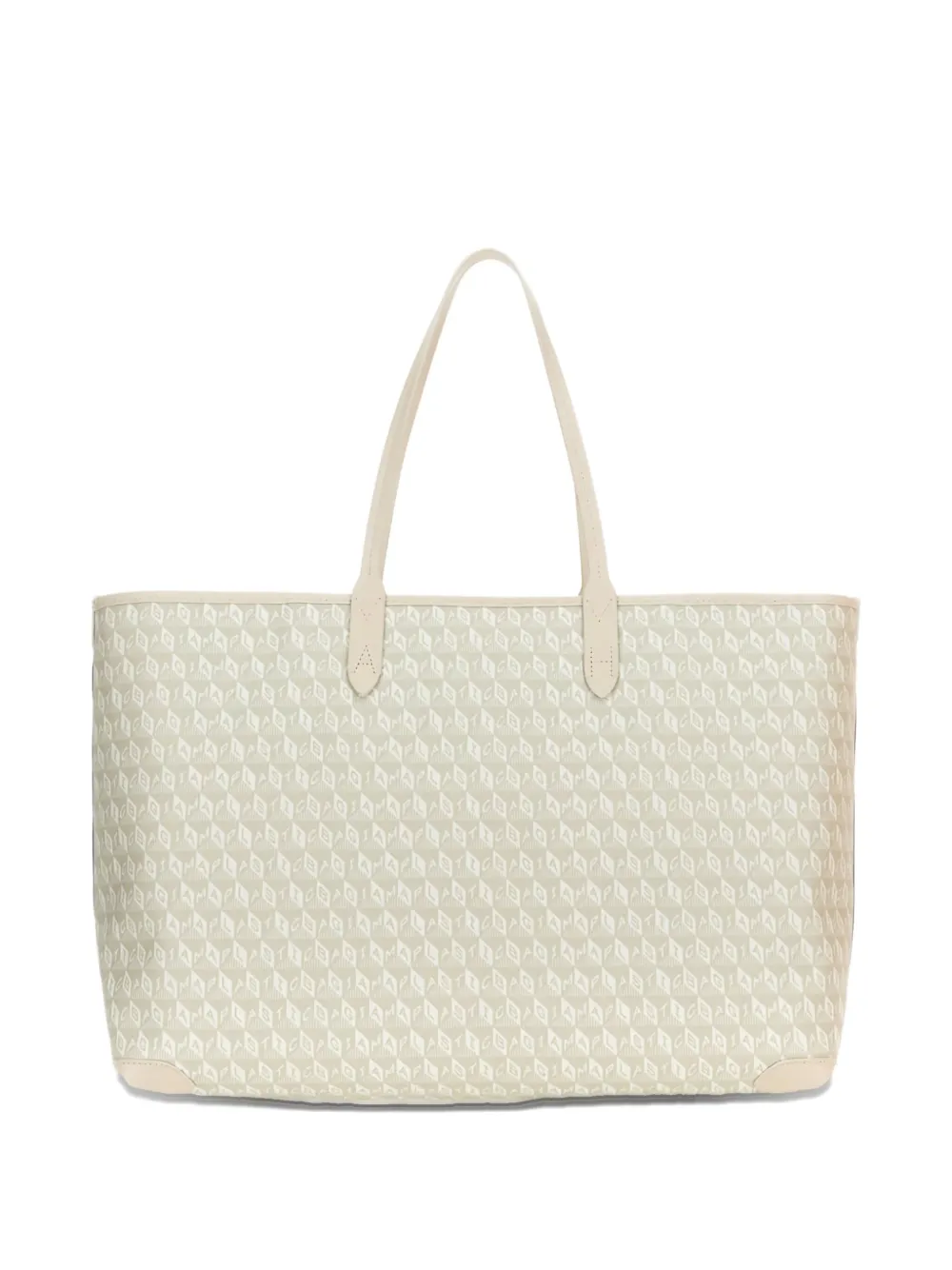 Anya Hindmarch patterned tote bag - Beige