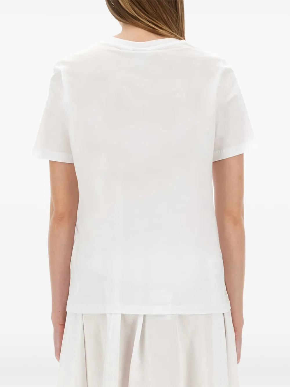 Baum Und Pferdgarten Jawo bow-print cotton T-shirt Wit