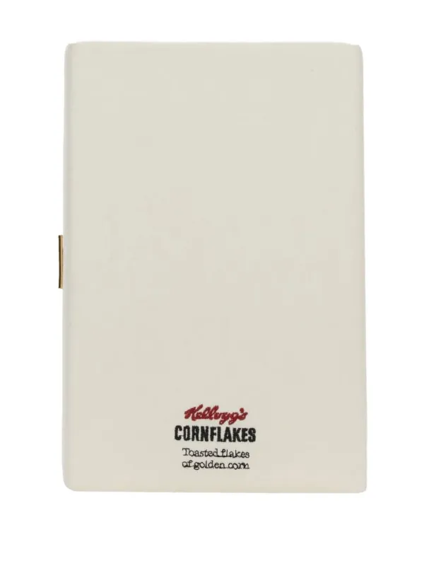 Anya Hindmarch Cornflakes Clutch Bag | Neutrals | FARFETCH