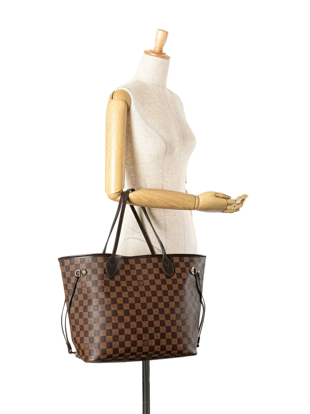Louis Vuitton Pre-Owned 2013 Damier Ebene Neverfull MM tote bag | Pre-Owned | Image 2