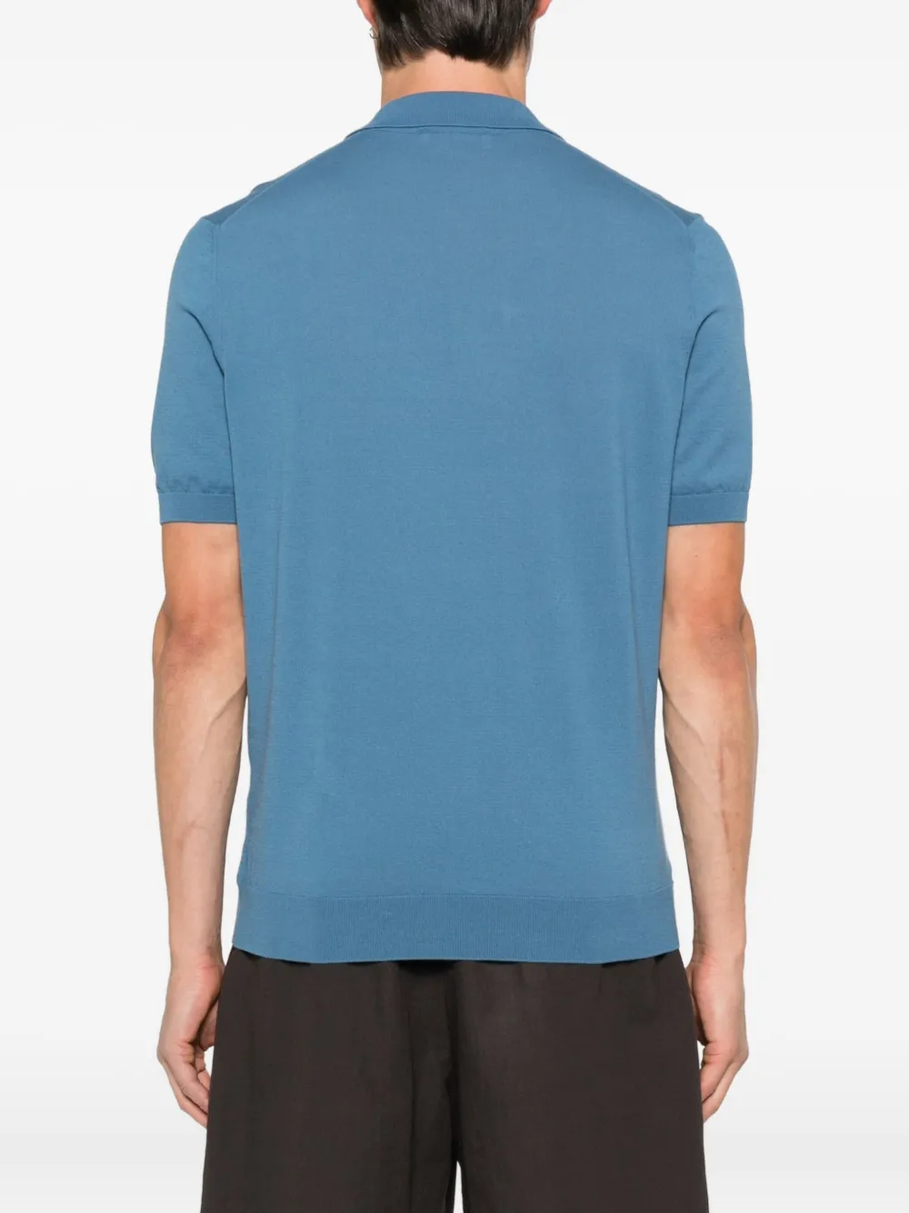 Gran Sasso Poloshirt met korte mouwen Blauw