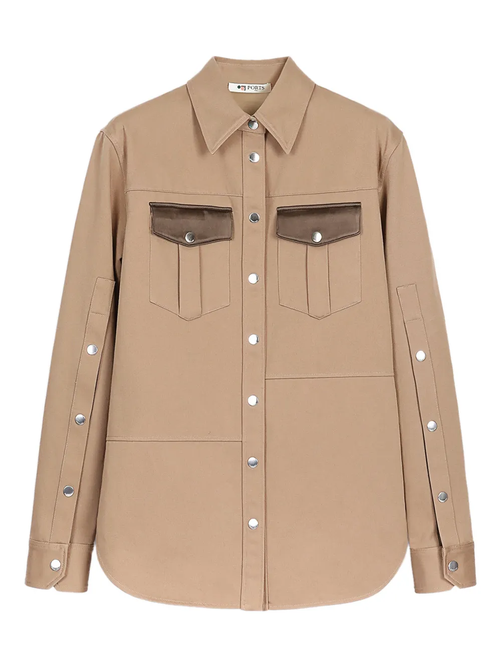 Ports 1961 flap-pockets shirt Beige