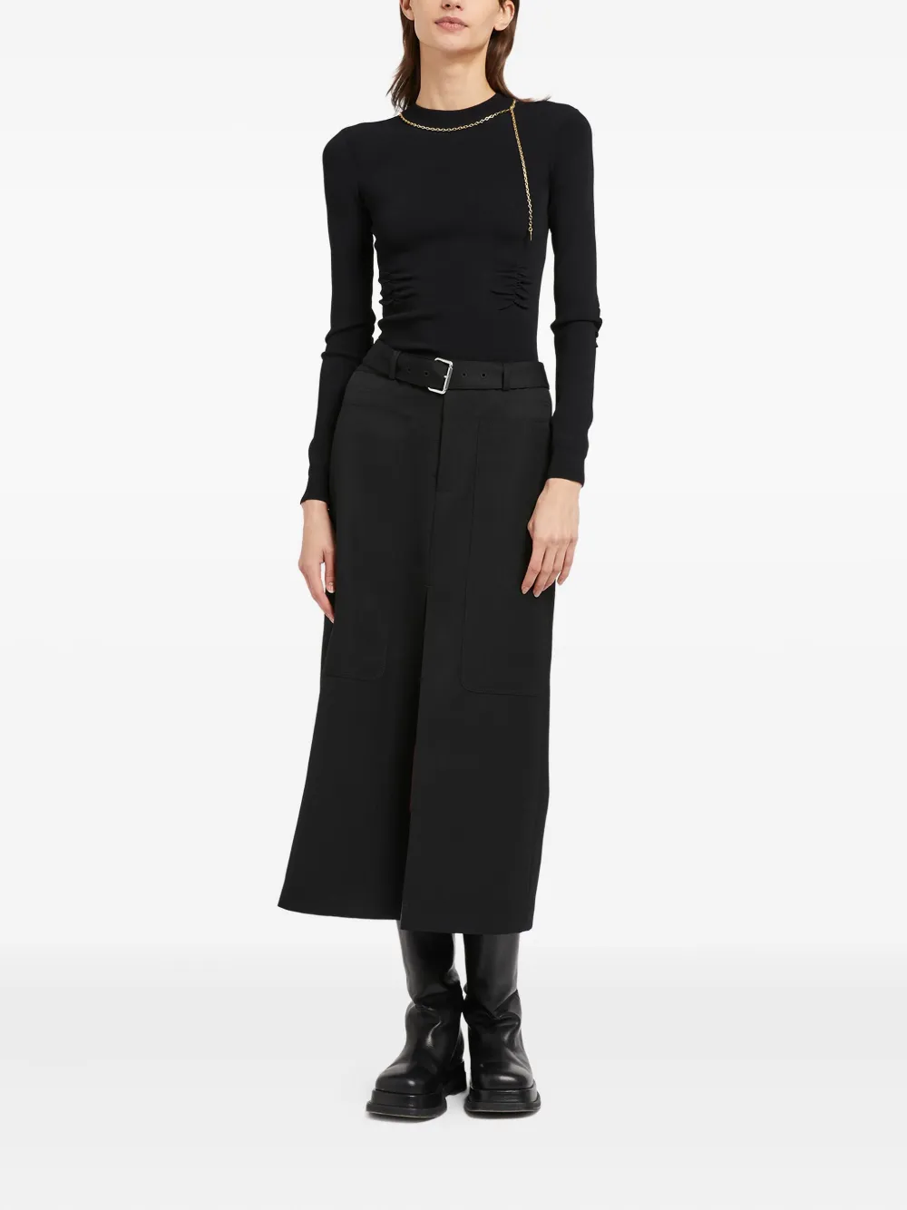 Ports 1961 chain-embellished top | T-Shirts & Jersey Shirts | Image 2