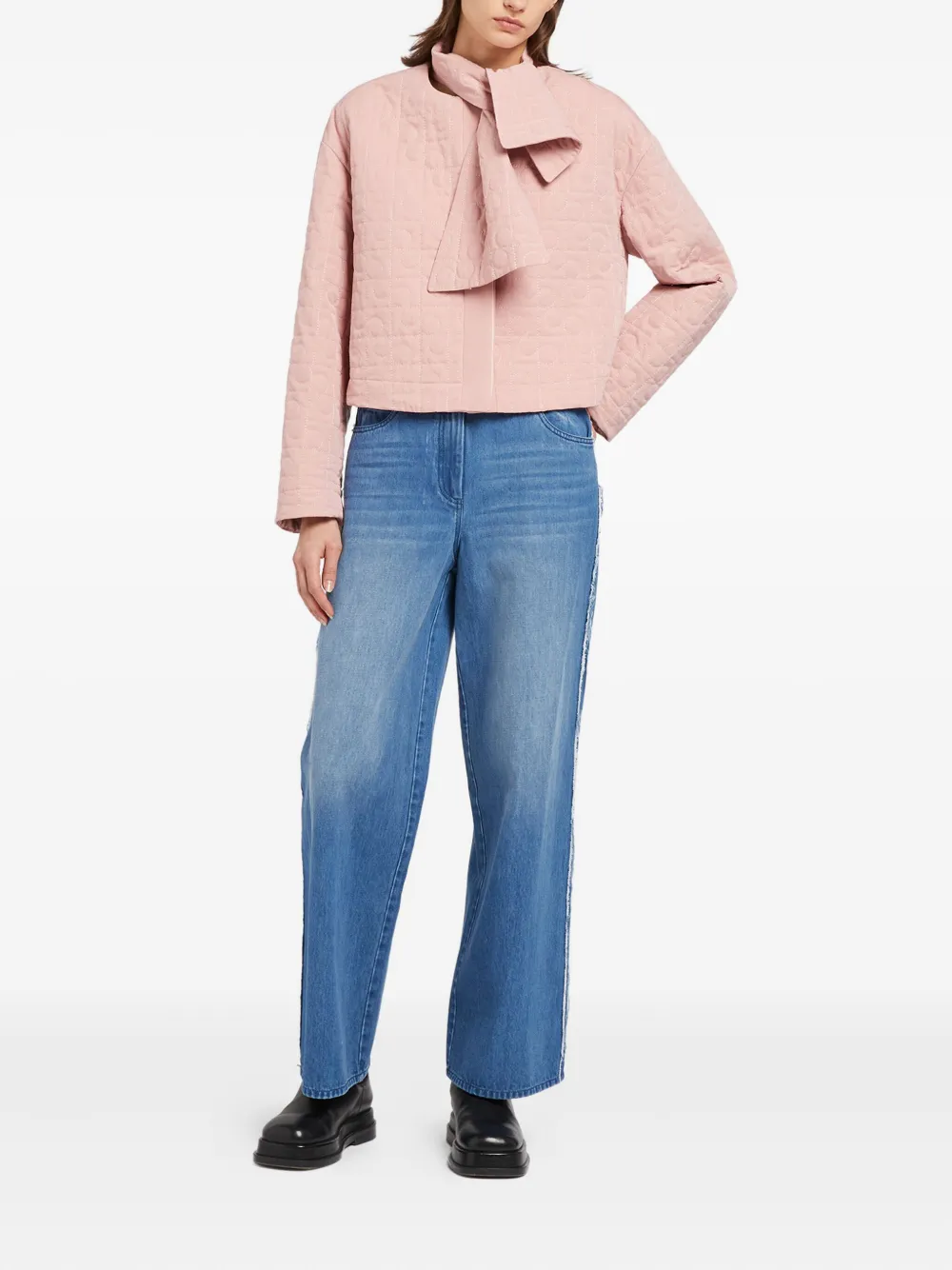 Ports 1961 tie-neck jacket | Cropped Jackets | Image 2