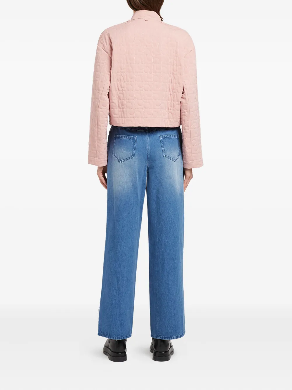 Ports 1961 Jack met gestrikte hals Roze