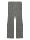 Ports 1961 checkered tailored trousers - Grey