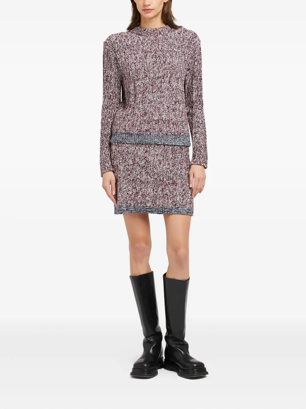 Ports 1961 logo-patch sweater | Knitted Sweaters | Image 2