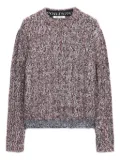 Ports 1961 logo-patch sweater - Red