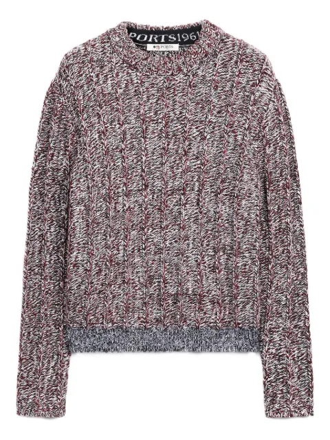 Ports 1961 logo-patch sweater