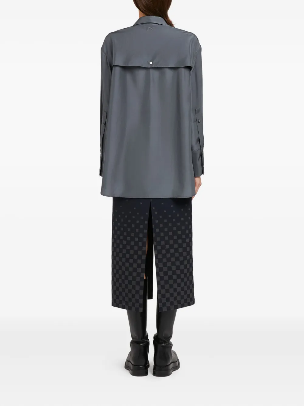 Ports 1961 Button-up blouse Grijs