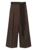 Ports 1961 pleated trousers - 573-BROWN