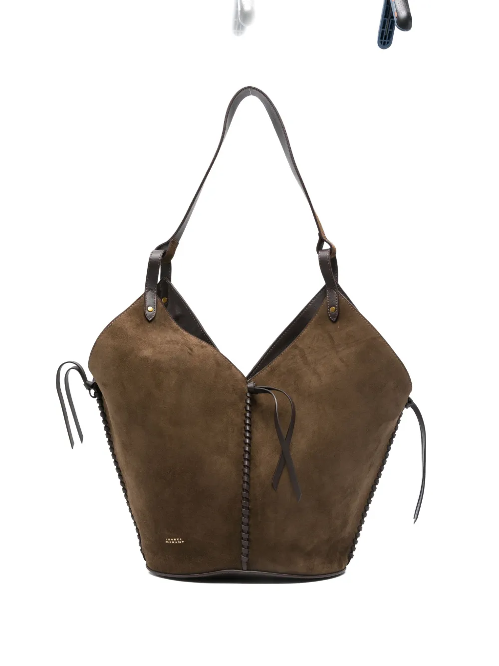 Isabel Marant Tampa Cotton-suede Tote Bag