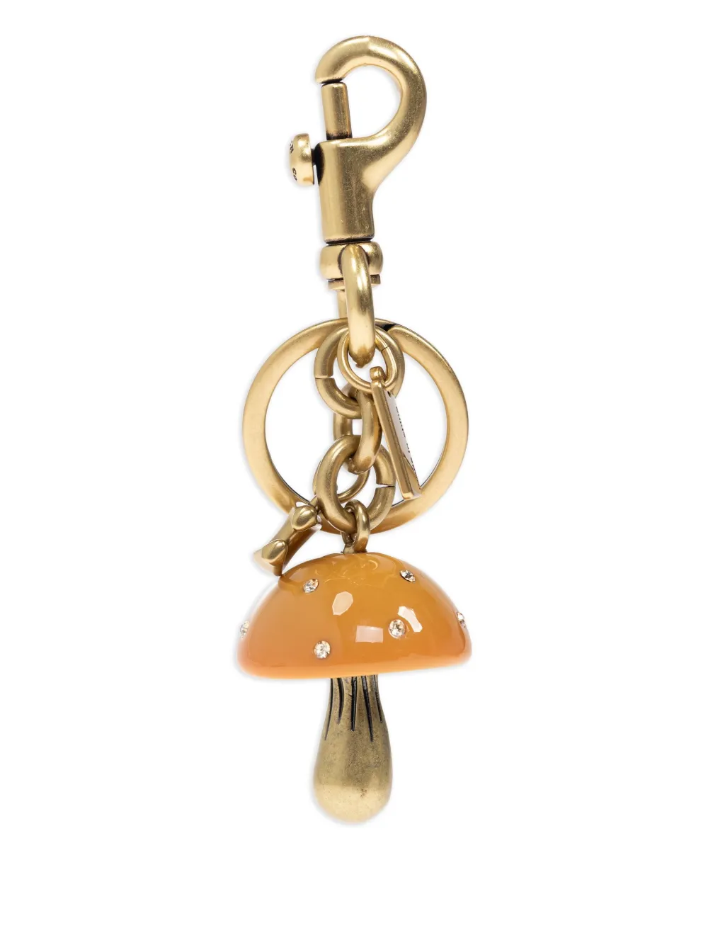 Coach Mushroom sleutelhanger Goud