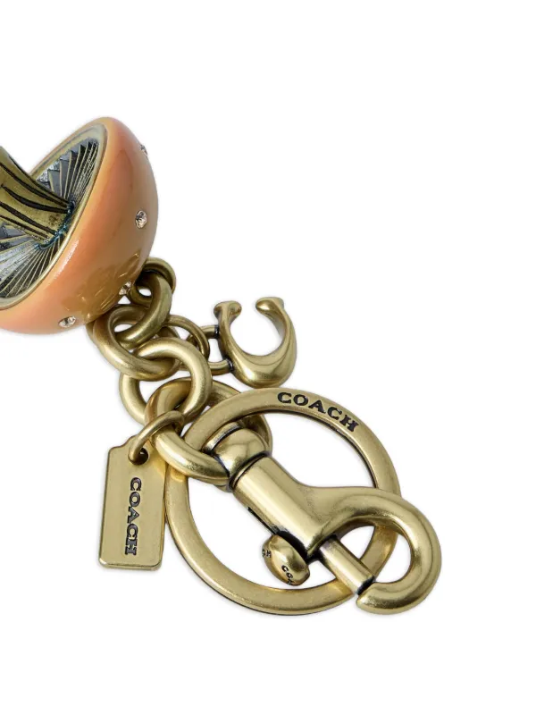 coach キーリング Coach Mushroom Keyring | Gold | FARFETCH