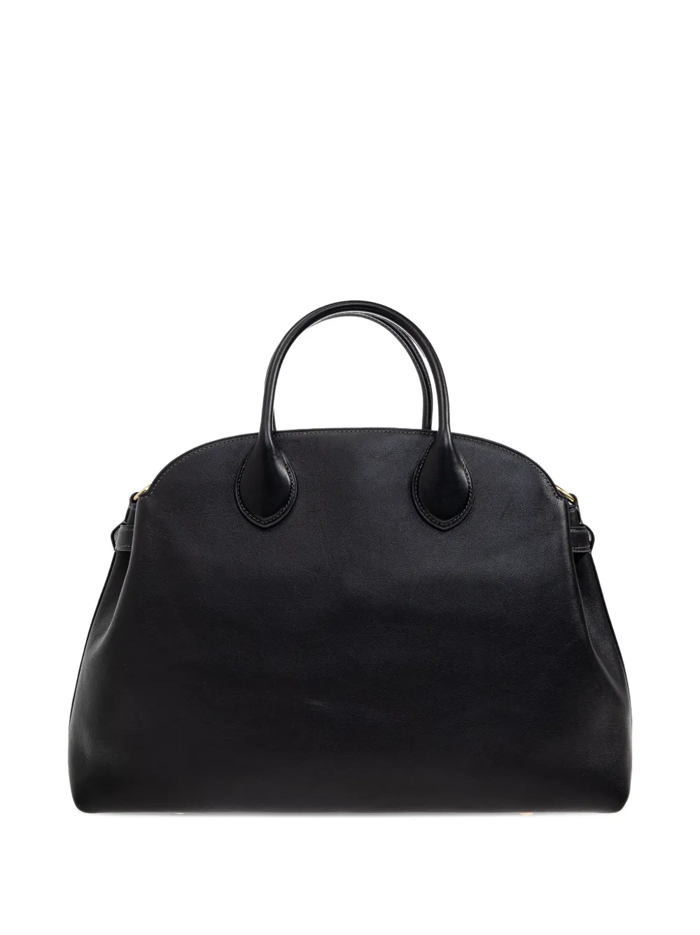 Coach Empire leren shopper met handgreep Zwart