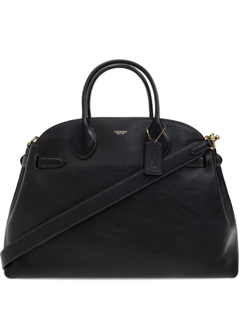 Coach Empire leather top-handle tote bag