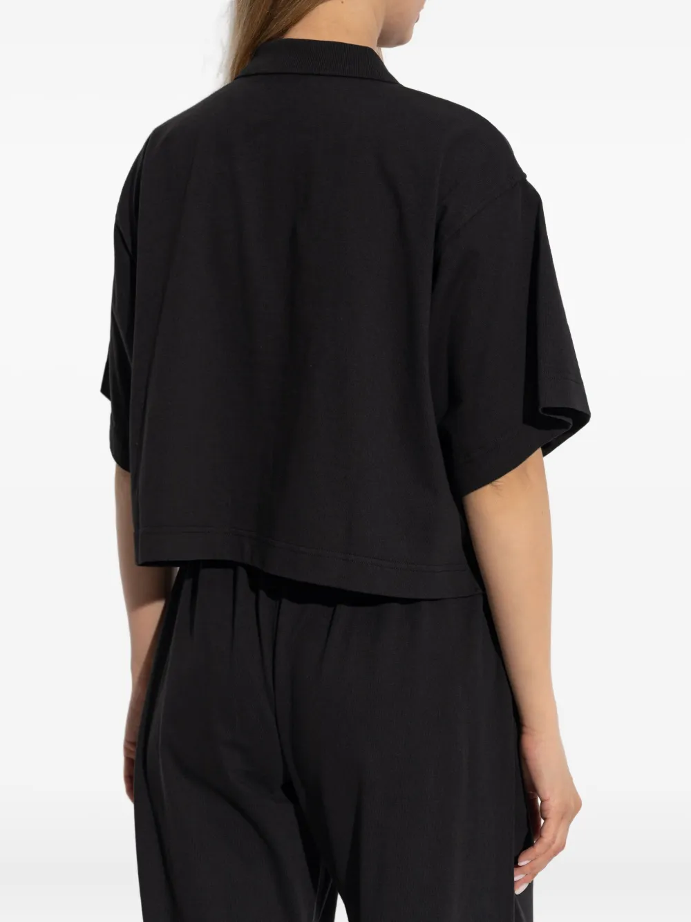 Alexander Wang Poloshirt met korte mouwen Zwart