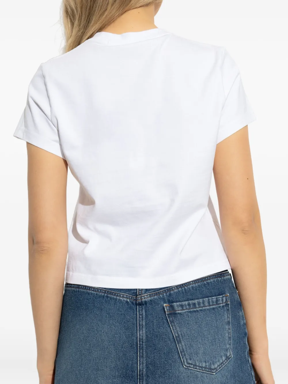 Alexander Wang logo-print T-shirt Wit