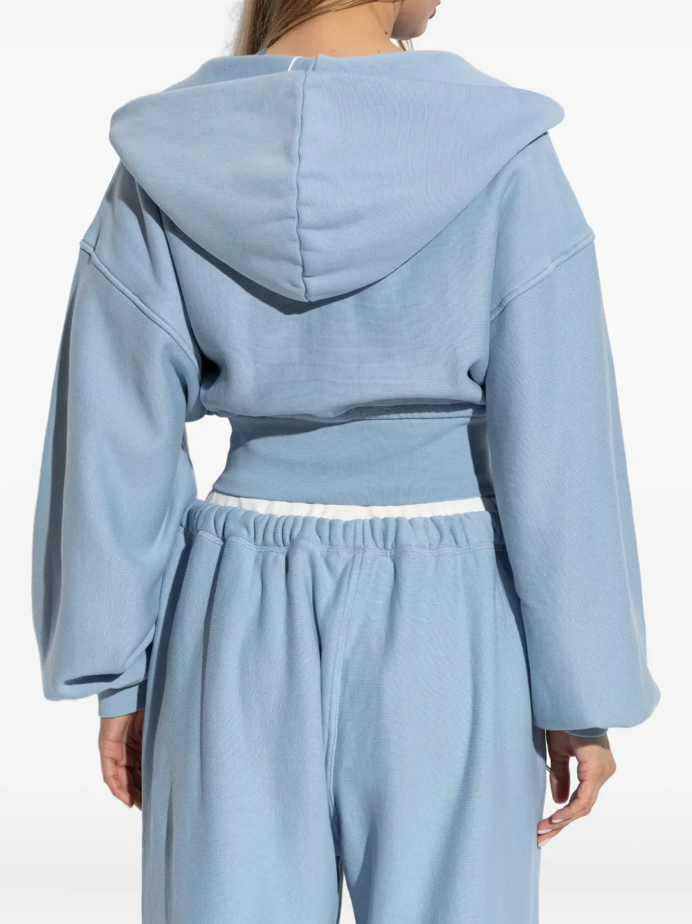 Alexander Wang Top met capuchon Blauw