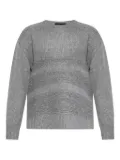 Fabiana Filippi mélange-effect jumper - Grey