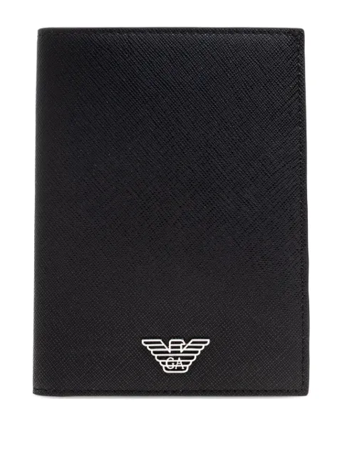 Emporio Armani حامل بطاقات بشعار نسر