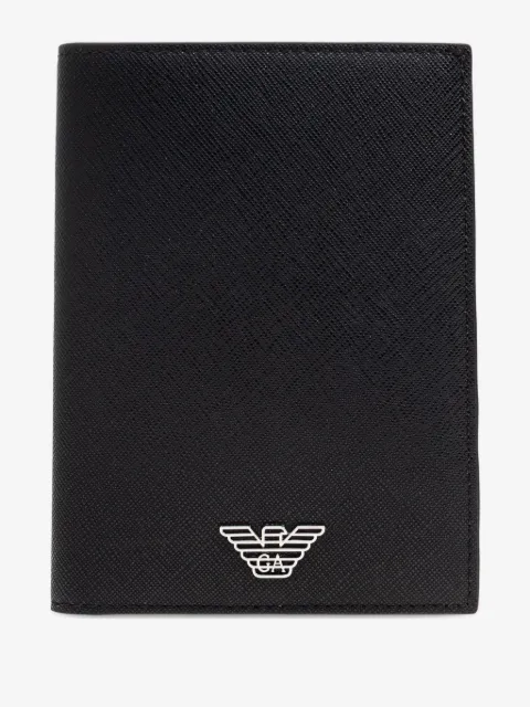 Emporio Armani eagle-logo cardholder