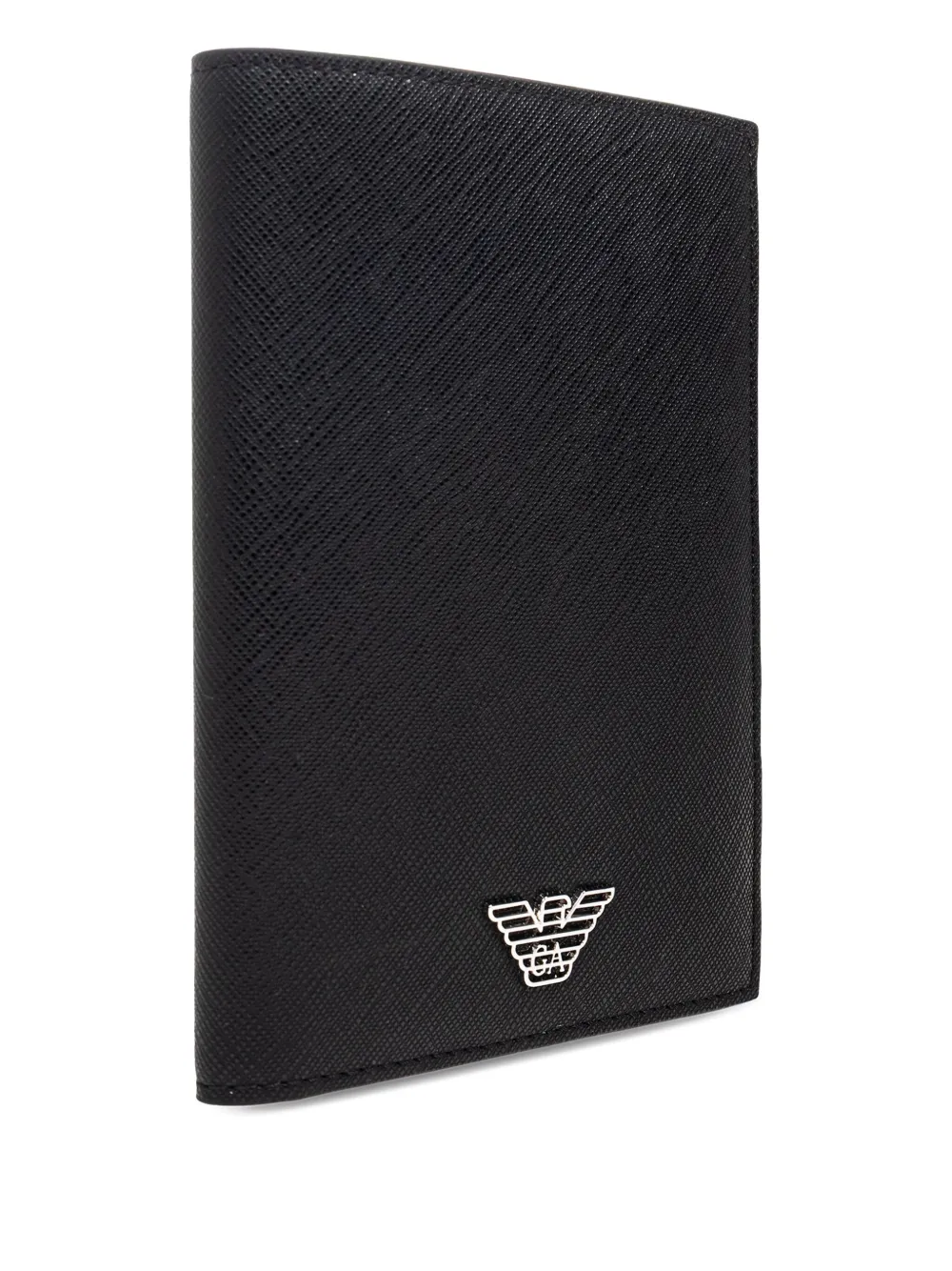 Emporio Armani Pasjeshouder met logo Zwart
