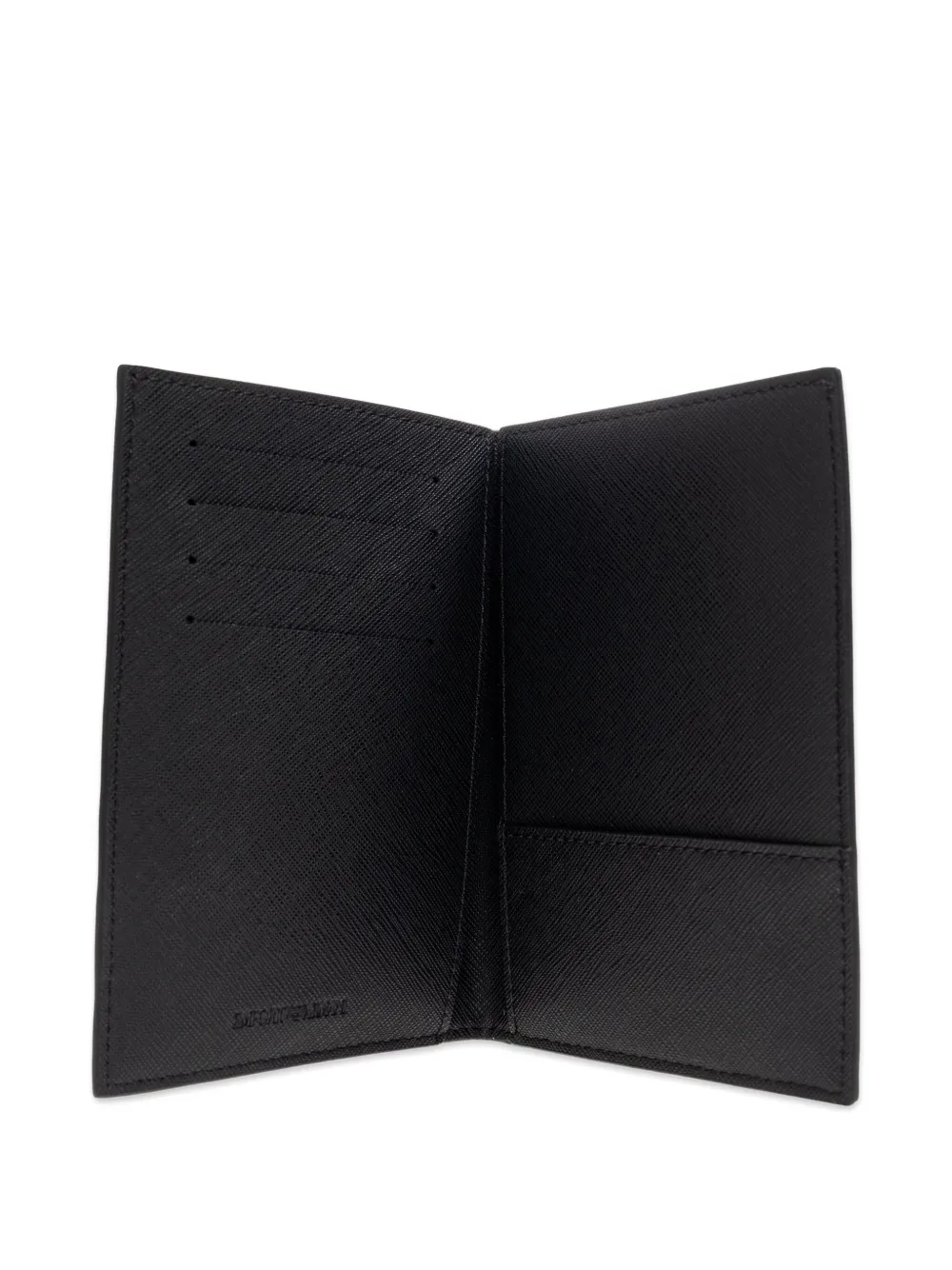 Emporio Armani Pasjeshouder met logo Zwart