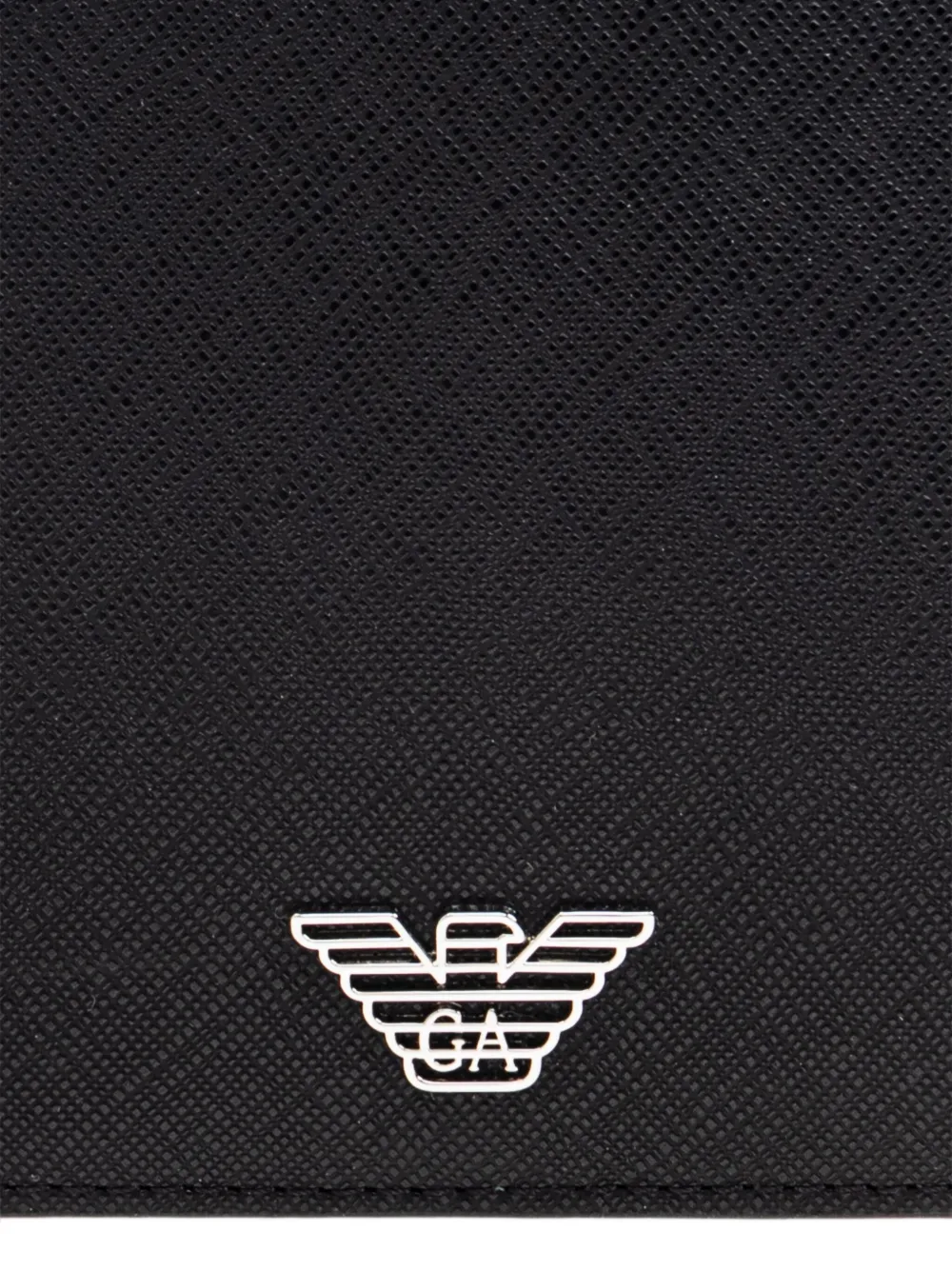 Emporio Armani Pasjeshouder met logo Zwart