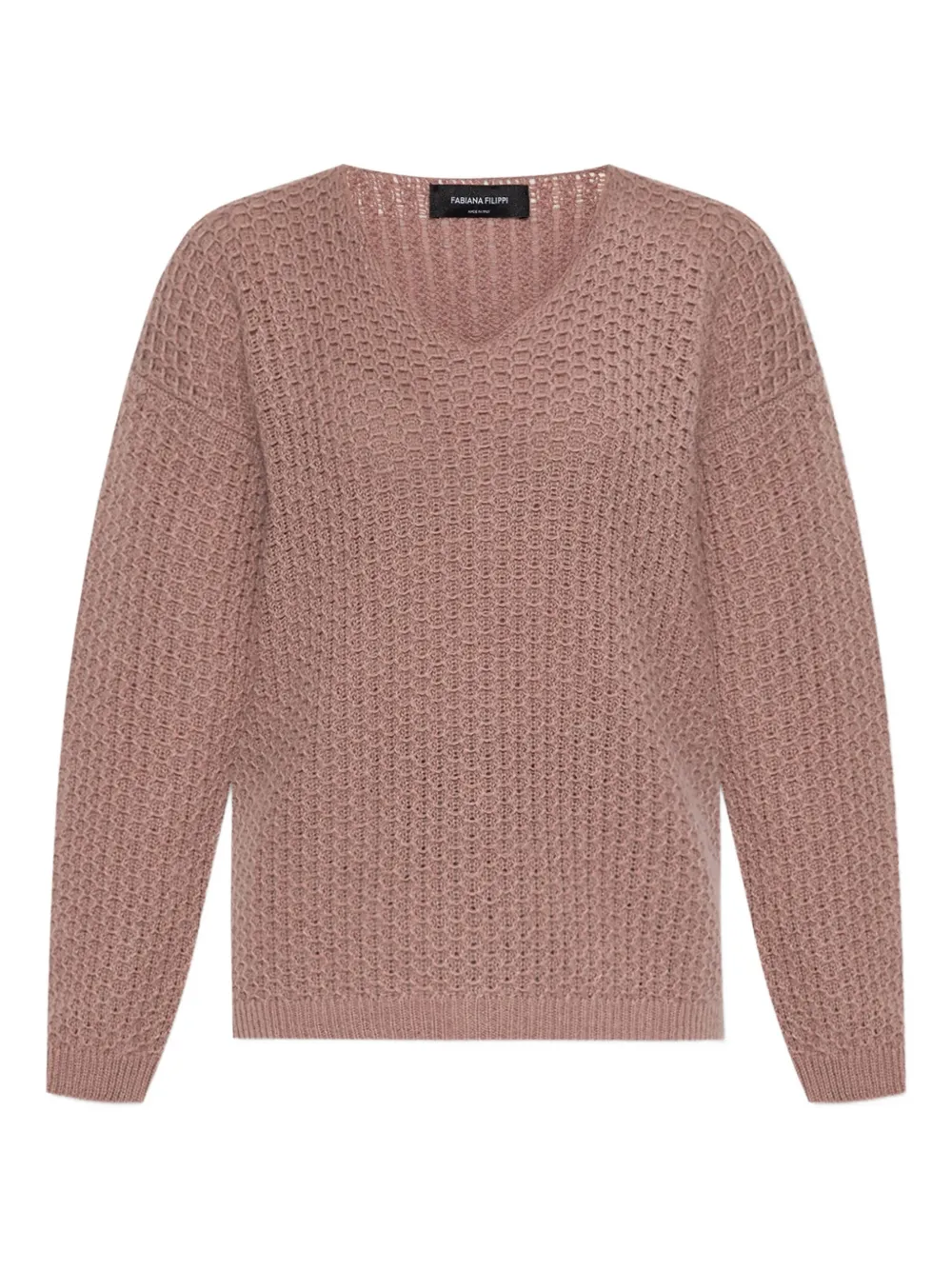 Fabiana Filippi Trui met V-hals Roze