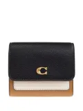Coach small Mila logo-plaque wallet - Black