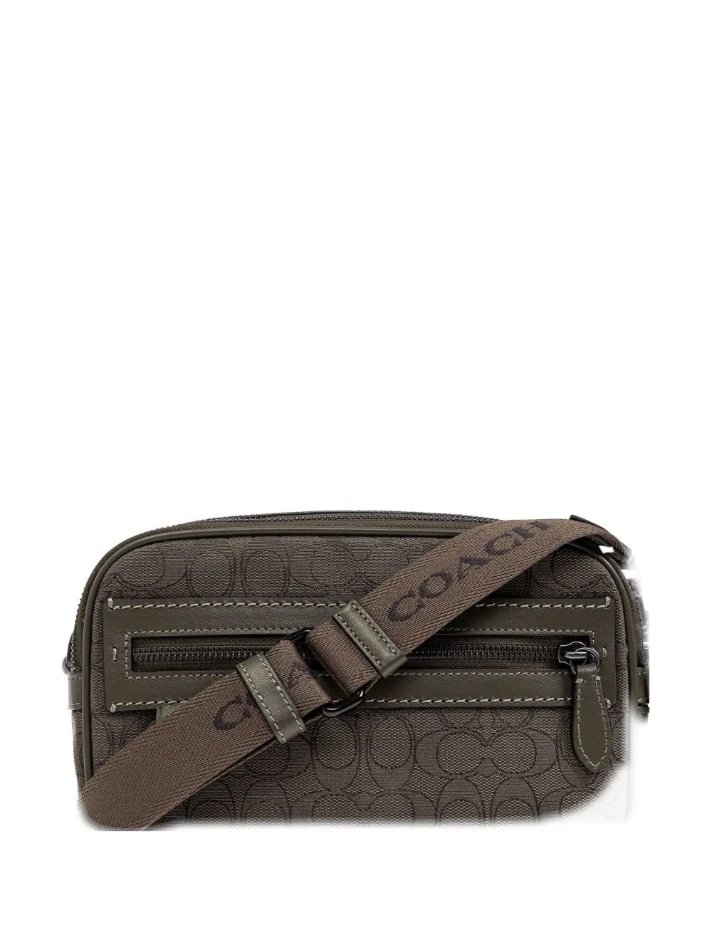 Coach monogram messenger bag - Verde