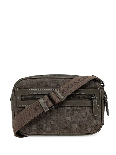 Coach monogram messenger bag