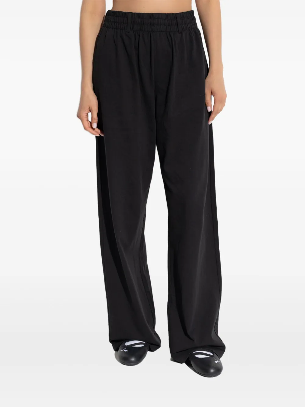 Alexander Wang elastic-waist trousers Zwart