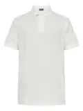 Emporio Armani textured polo shirt - White