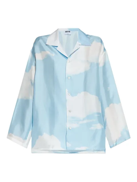 Moschino cloud-print shirt