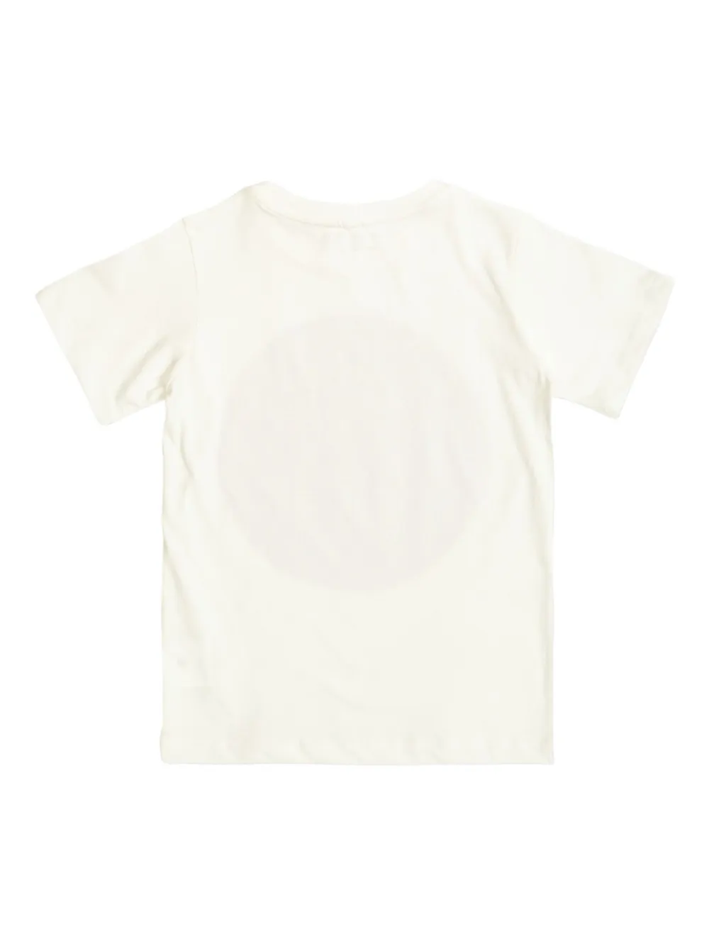 Stella McCartney Kids floral-print logo T-shirt Wit