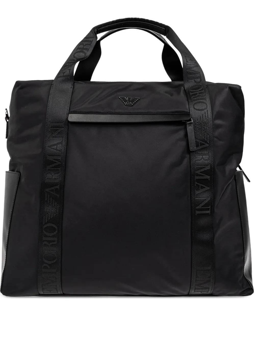 Emporio Armani Heuptas met logoplakkaat Zwart