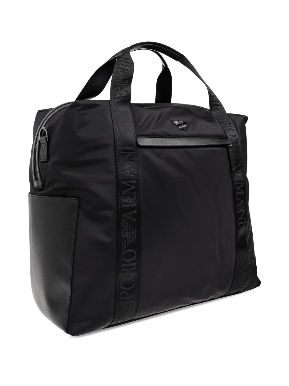 Emporio Armani Heuptas met logoplakkaat Zwart