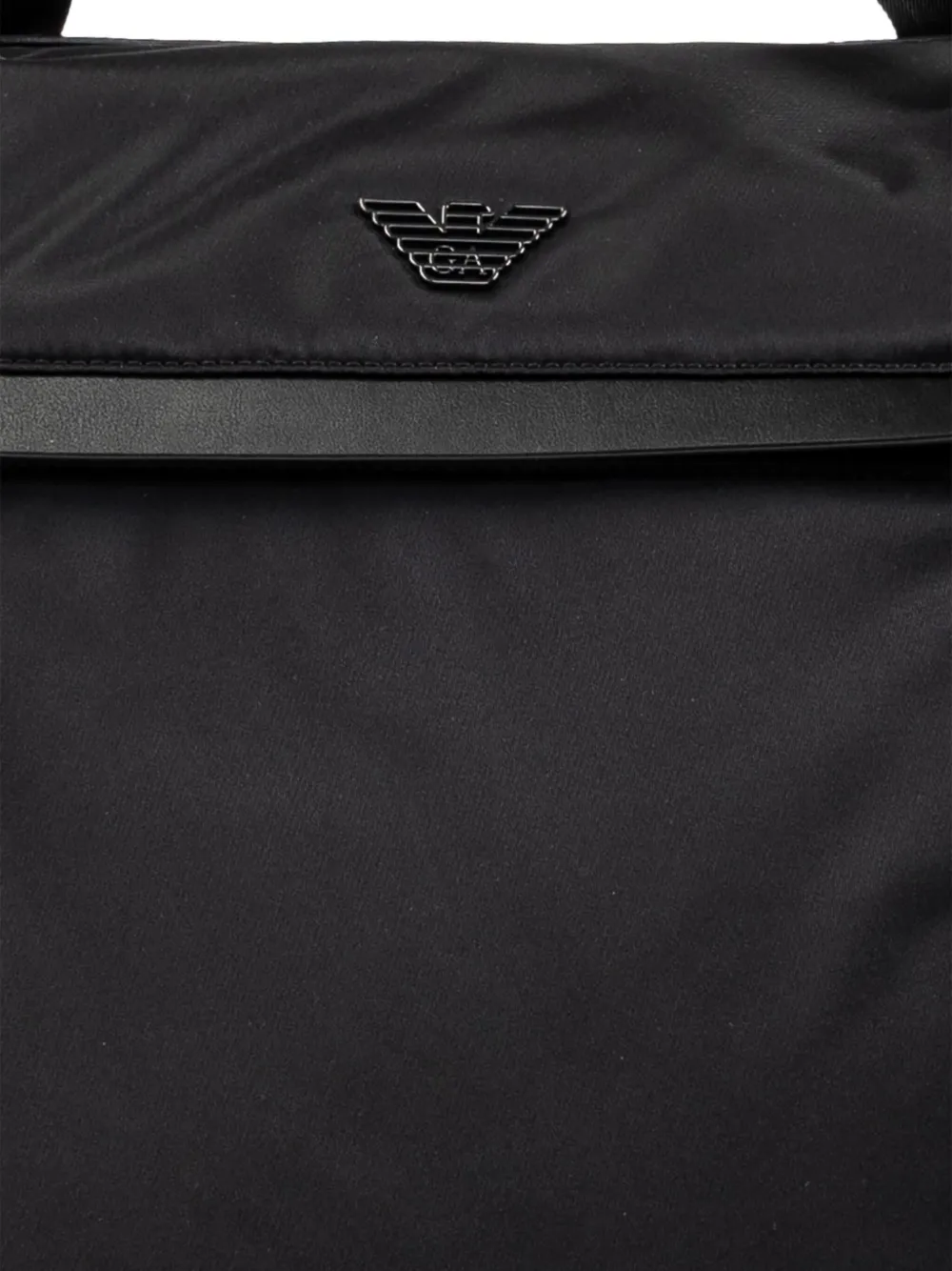 Emporio Armani Heuptas met logoplakkaat Zwart