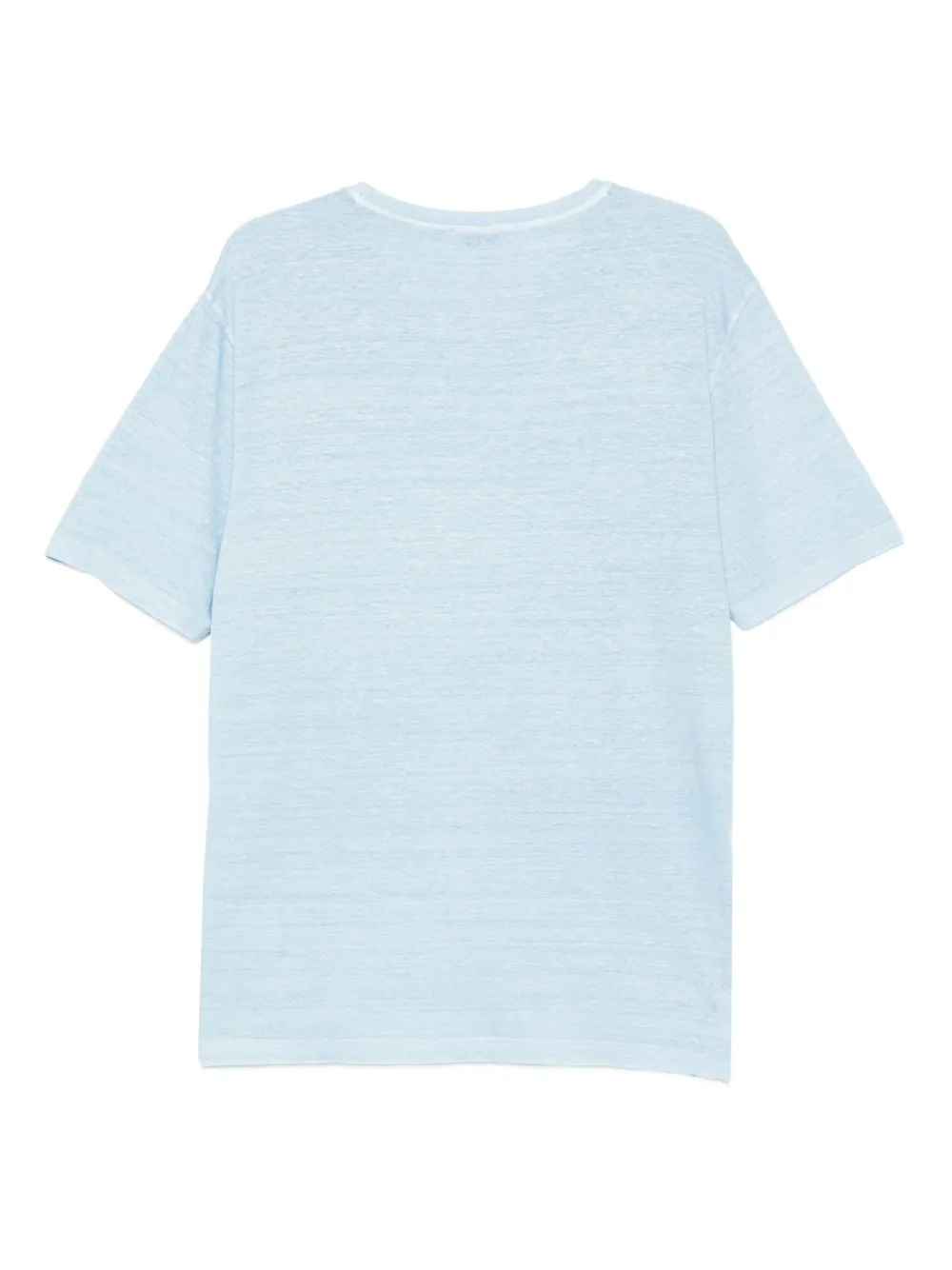 Gran Sasso T-shirt met gemêleerd-effect - Blauw