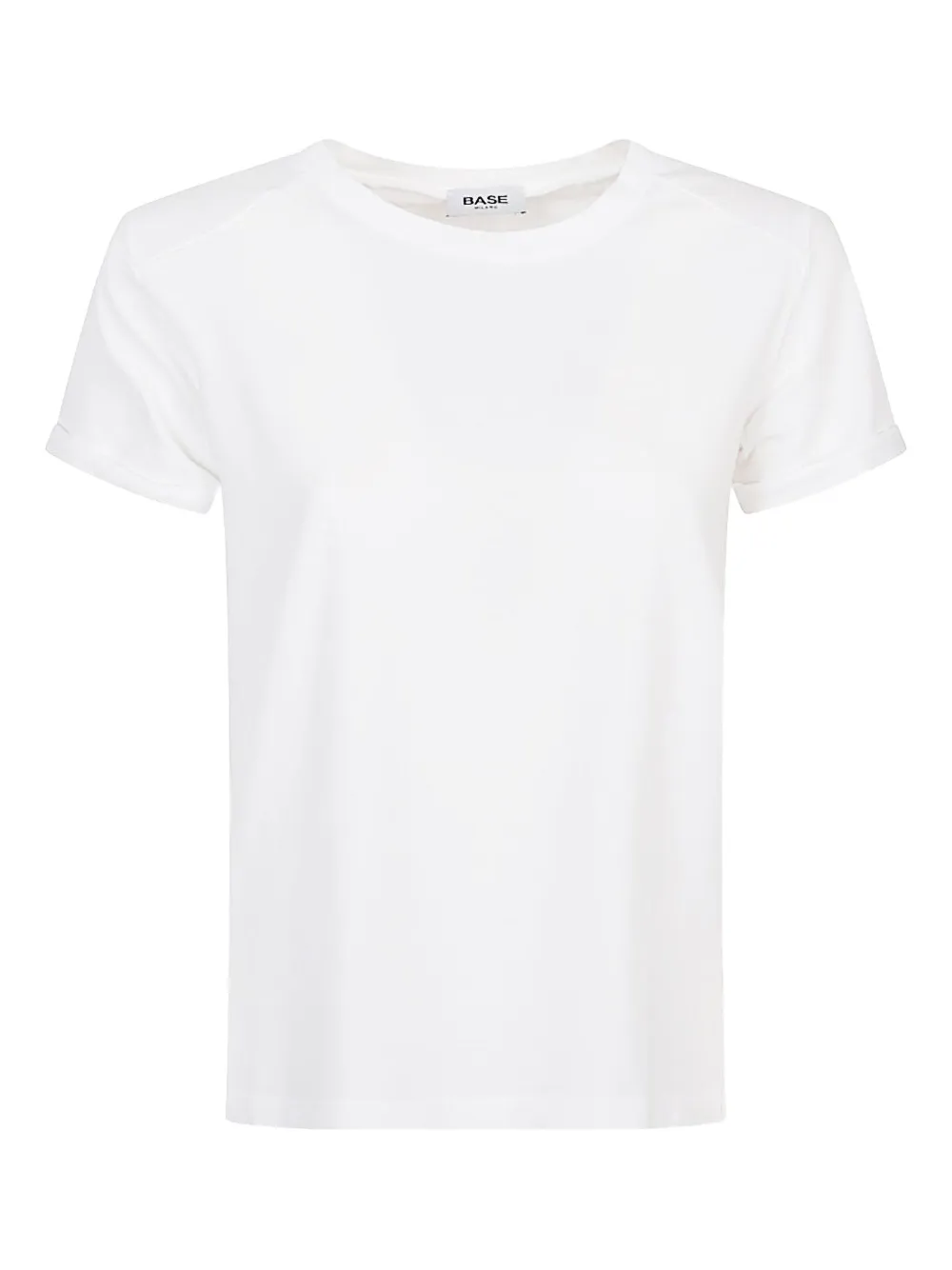 base crew-neck short-sleeve T-shirt | White | Image 1