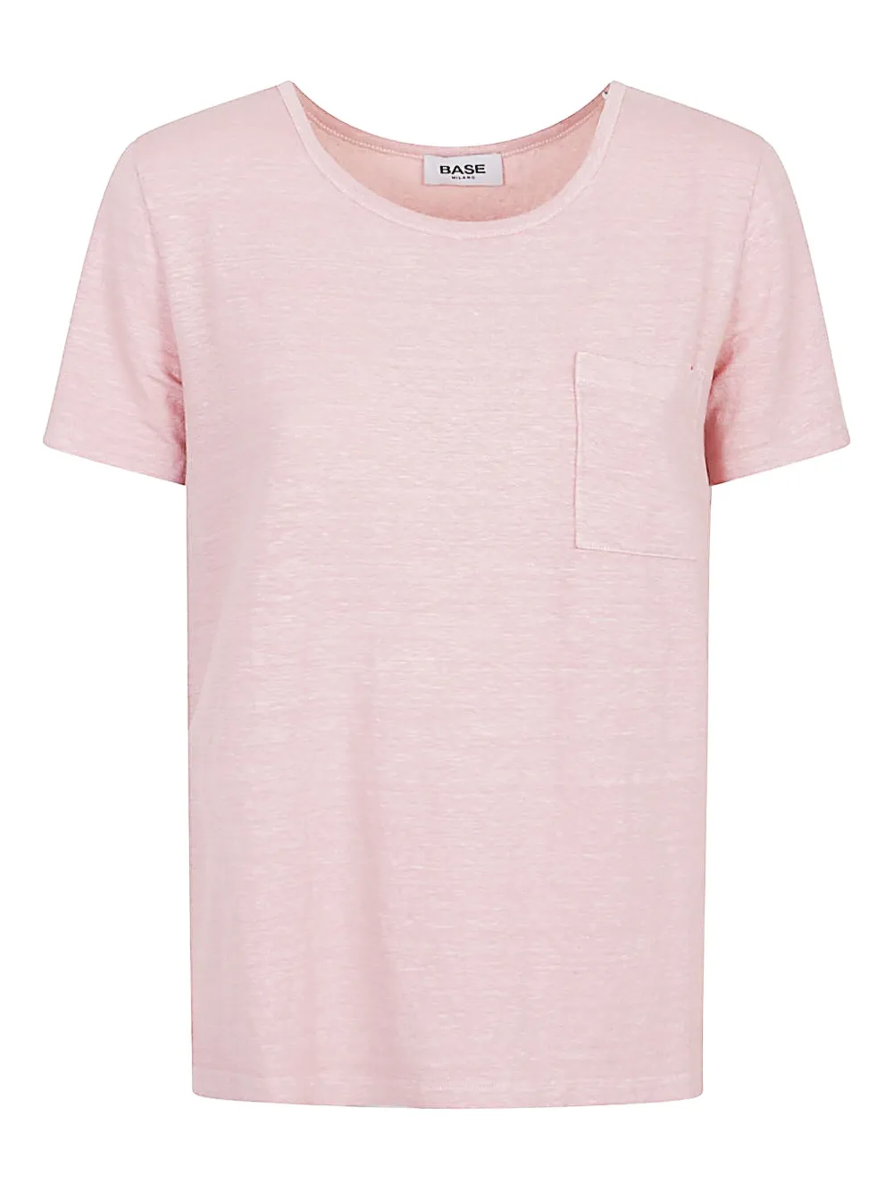 base patch-pocket T-shirt | Pink | Image 1