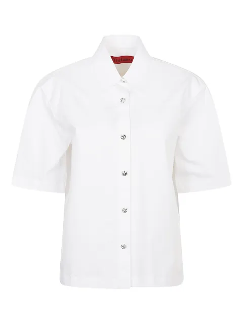 THELATEST jewel-button short-sleeve shirt