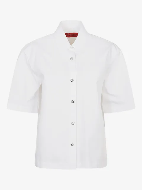 THELATEST camisa manga corta con botones de joya