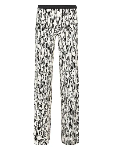 Siyu all-over print trousers