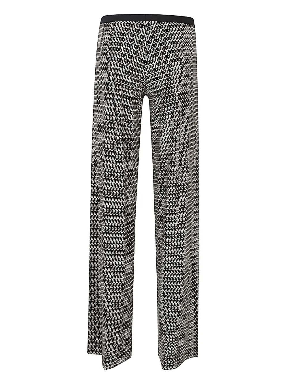 Siyu All-over Print Trousers In Gray